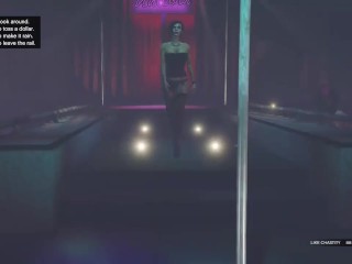 GTA V - one houre in strip club