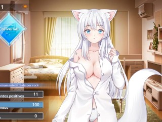 Living together with Fox Demon - part 1 we found a very sexy fox youkai!