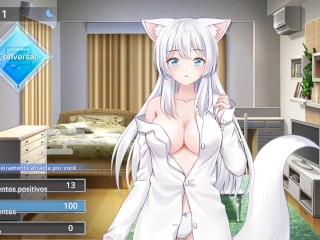 Living together with Fox Demon - part 1 we found a very sexy fox youkai!