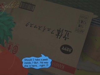 Uraraka Ochako fucks with Homeless (My hero Academia, Animation, NTR)