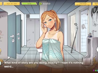 Another Chance (by Time Wizard Studios) : Cumming on the music class (6)