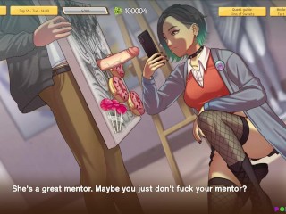 Another Chance (by Time Wizard Studios) : Getting art lessons from the hot teacher(9)