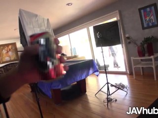 JAVHUB Sexy Marica gets impaled by a big black cock