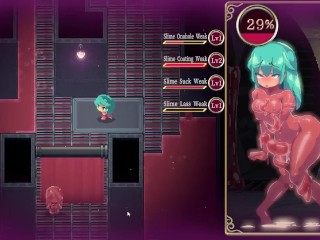 Mage Kanade's Futanari Dungeon Quest - orgia de monster girl slime futanari gozando dentro