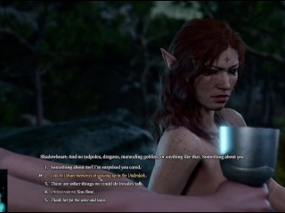BG3 Shadowheart Romance Scene 1