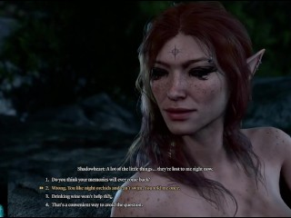 BG3 Shadowheart Romance Scene 1