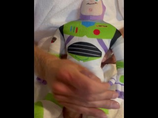 Buzz Lightyear Blows His Cum Load For You!