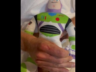 Buzz Lightyear Blows His Cum Load For You!