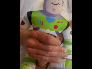 Buzz Lightyear Blows His Cum Load For You!