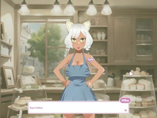 Lust's Cupid, a 2D sex simulation game Furry characters and blowjob in a public park