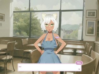 Lust's Cupid, a 2D sex simulation game Furry characters and blowjob in a public park