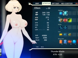 AlienQuest-EVE - HELP this hot blondie cant find the way out this monster nest! hentai game