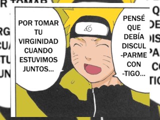 [NARUTO X HINATA] NARUTO FOLLANDO CON LA INEXPERTA HINATA - [MANGA HENTAI DE NARUTO] - ESPAÑOL