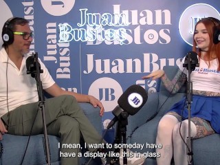 KittyMiau pretty teen girl found the best Sex Toy | Juan Bustos Podcast