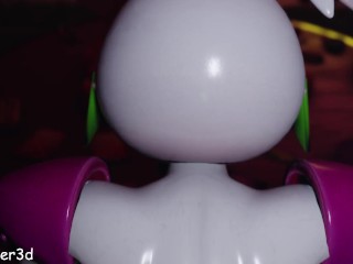 Pov glam rock Chica fucks in pussy and anal in her room after closing Fnaf porn part 2