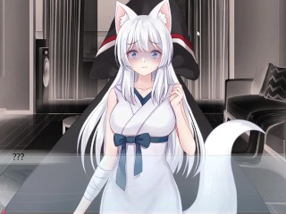 Living together with Fox Demon - Kitsune wake you up while sucking your dick and more hentai