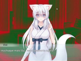 Living together with Fox Demon - Kitsune wake you up while sucking your dick and more hentai