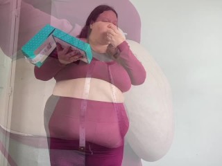 FEEDEE FAT CAMP 2: MY MASSIVE WEIGHT GAIN FEEDEE BBW BELLY STUFFING