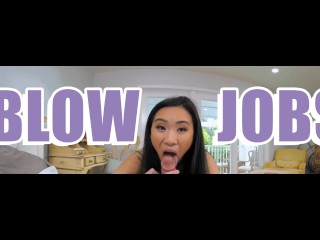 VIRTUAL PORN - Blowjob POV Compilation Part TWO: Selina Moon, Clara Trinity, Kimmy Kimm And More