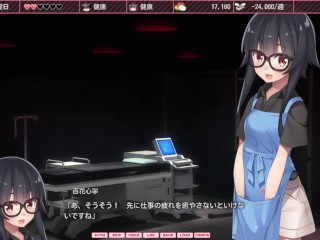 【シロウト家出娘と俺 SLGエロゲー実況(体験版)】巨乳美女と同居しておっぱい揉んだりセックスしたらエッチなことしちゃうシミュレーションエロゲー（SLG同人エロゲー hentai game