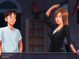 Summertime Saga - GAMEPLAY Part 20 (Miss Bissette): ALL SCENES