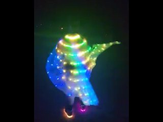 Beautiful rave wings