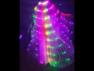 Beautiful rave wings