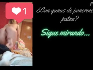 Me follo un calabacín XXXL