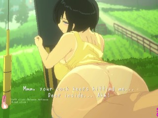 Hentai Game (Summerlife in the Countryside) - Fucking during Vacation