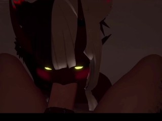 Devil's giving me such a sloppy BJ in the pool in VR Chat