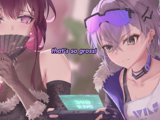 Silver Wolf Hates Quickshot Betas(femdom, NTR, feet, cuckolding, small tits, jerk off instructions)