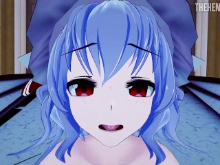 PASSIONATE SEX IN BED WITH REMILIA 😳 TOUHOU HENTAI