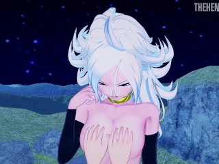 ANDROID 21 GETS CREAMPIED MULTIPLE TIMES 😍 DRAGON BALLHENTAI