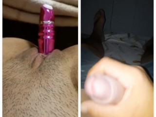 Masturbare nevasta soț.laba vibrator