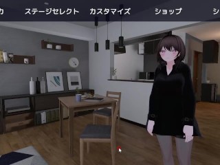 バレないように裸コートで露出するセレカさん 体験版 しーぶるそふと