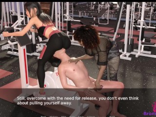 Slave U E26 - Mei Facesits me while Biking in the Gym