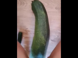 zucchini and cucumber fun