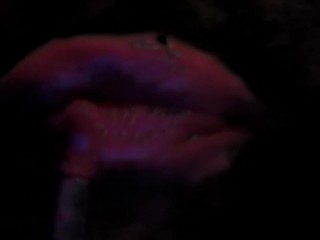 Playing With Pink Lipstick in the Dark (Funny Video Only )