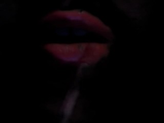 Playing With Pink Lipstick in the Dark (Funny Video Only )