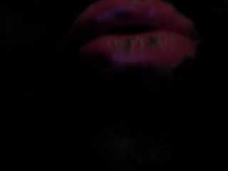 Playing With Pink Lipstick in the Dark (Funny Video Only )