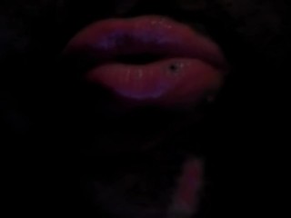 Playing With Pink Lipstick in the Dark (Funny Video Only )