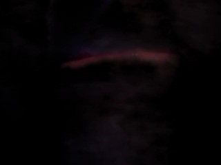 Playing With Pink Lipstick in the Dark (Funny Video Only )