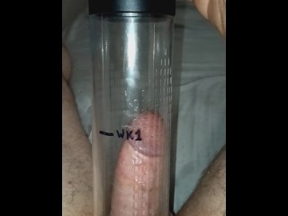 Using automatic penis pump on my small penis 2nd week results