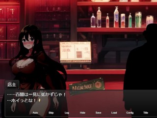 【#07 新妻クロエが堕ちるまで(体験版)実況】クロエが言葉責めしながら乳首舐め手コキ・授乳手コキ・足コキで客を射精させたりフェラしたり(ファンタジーRPG巨乳人妻NTR同人エロゲー・抜きゲー )