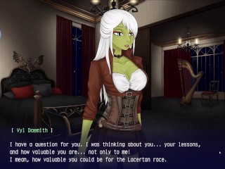 Space Paws #12 - Visual novel gameplay - Lacertan path ending