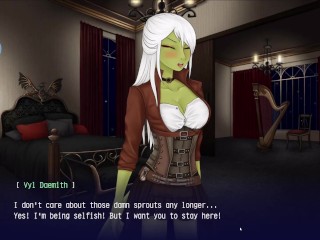 Space Paws #12 - Visual novel gameplay - Lacertan path ending