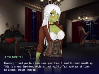 Space Paws #12 - Visual novel gameplay - Lacertan path ending