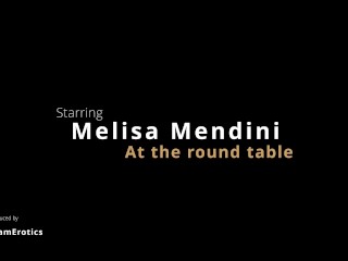 Melisa on the table MelisaMendini-Gold