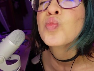 Ahegao ASMR Mic pumping massage
