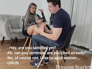 Princess Scarlett Blond - Tinder date gone wrong EP 1 - Bratty Scarlett teaches jerk a lesson - FOO